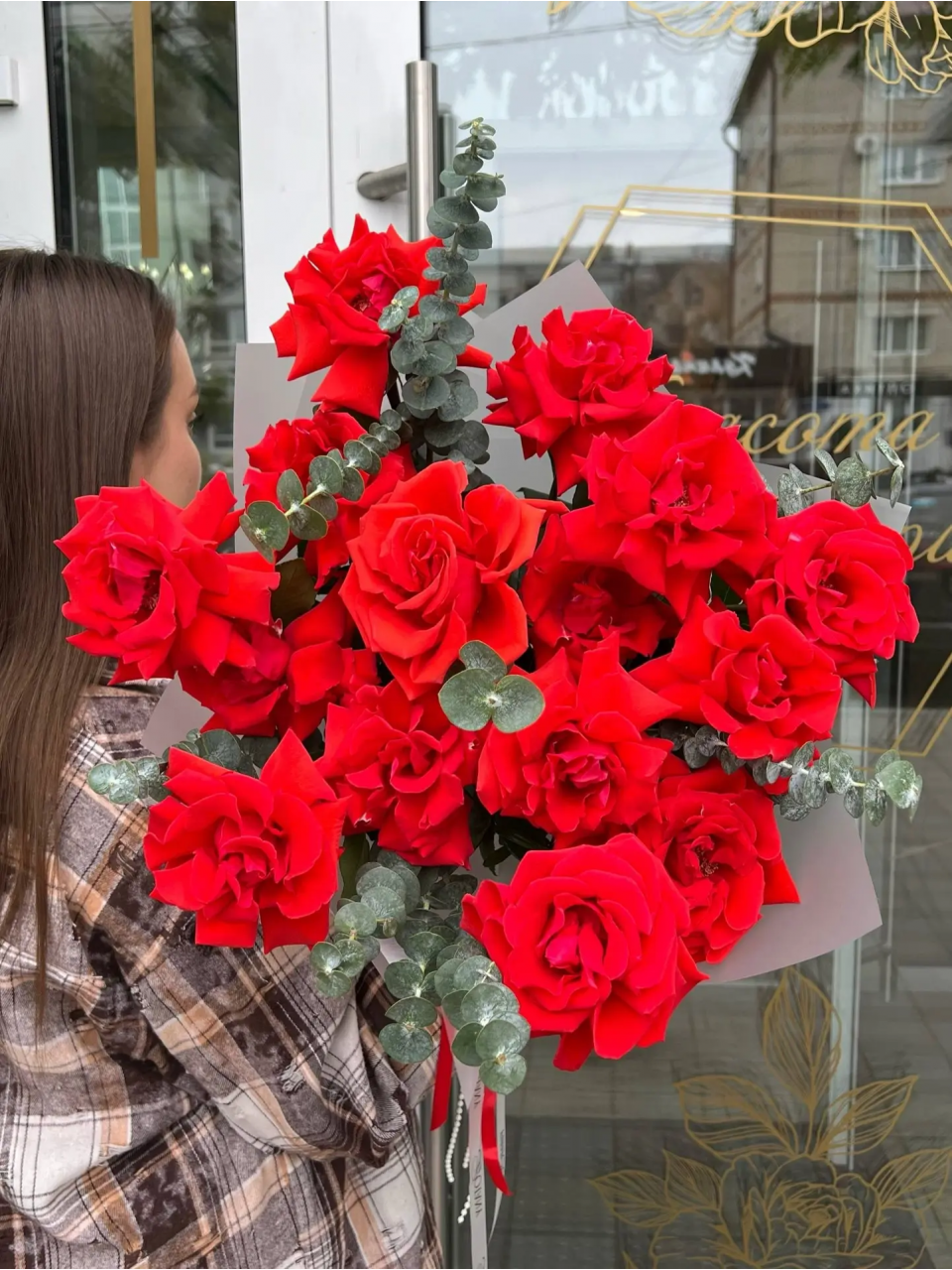 Букет L5076 из французских роз