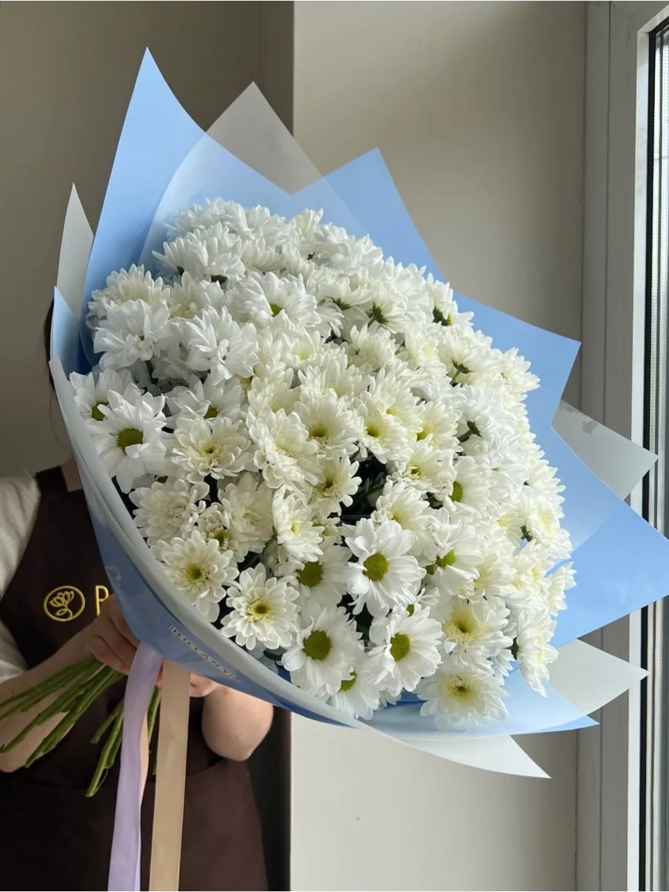 Букет L5143 Букет из хризантем микс, 25 шт