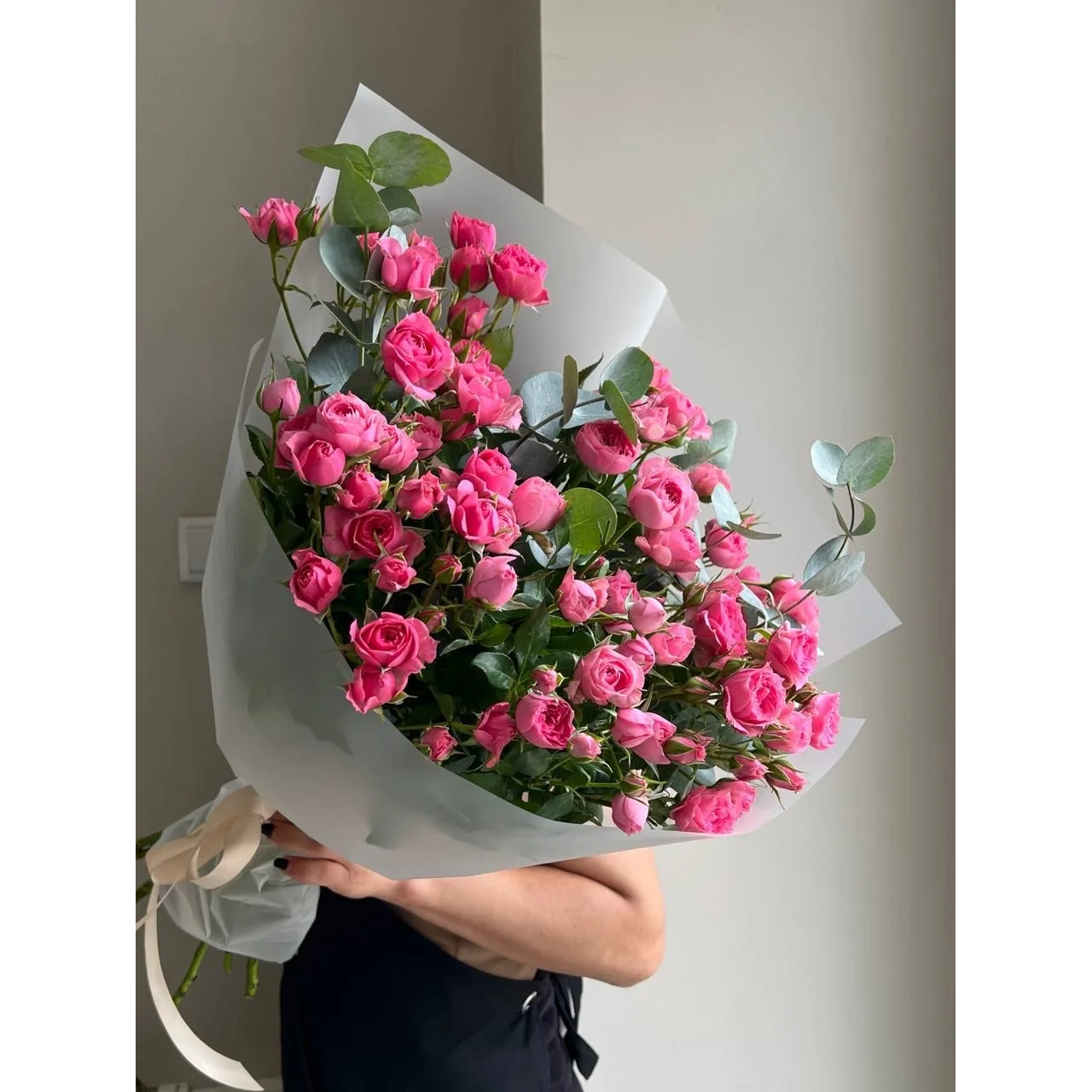 Букет L5151 Букет из кустовых роз, 9 шт