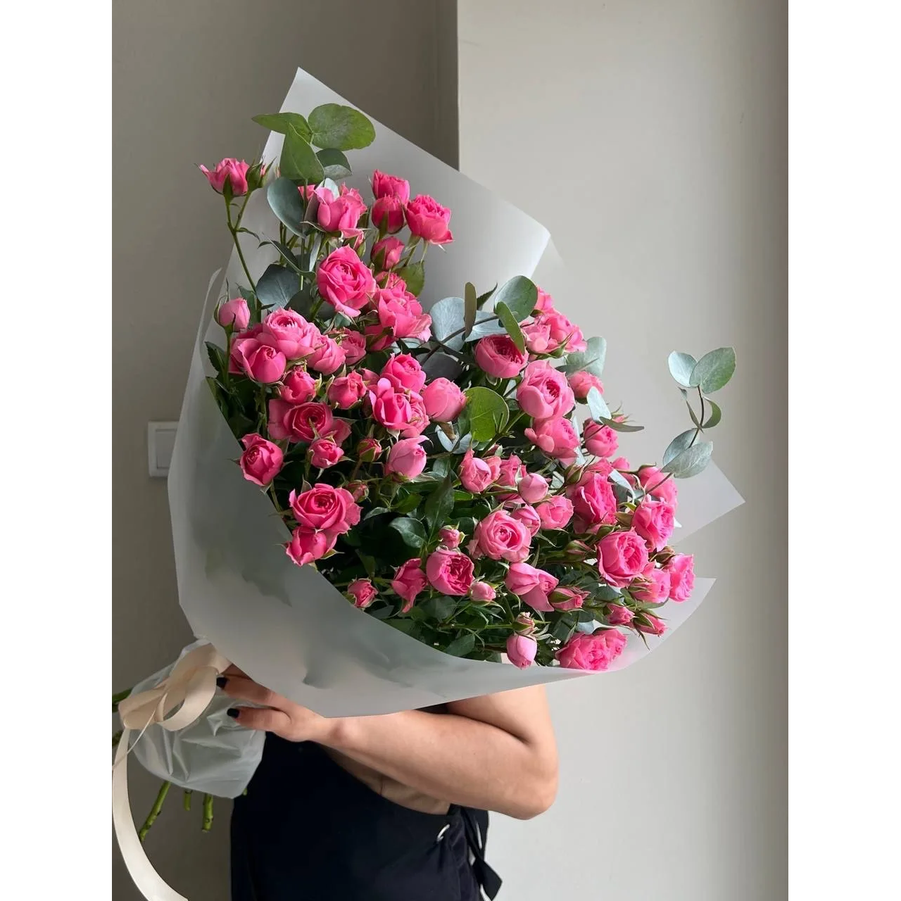 Букет L5151 Букет из кустовых роз, 9 шт