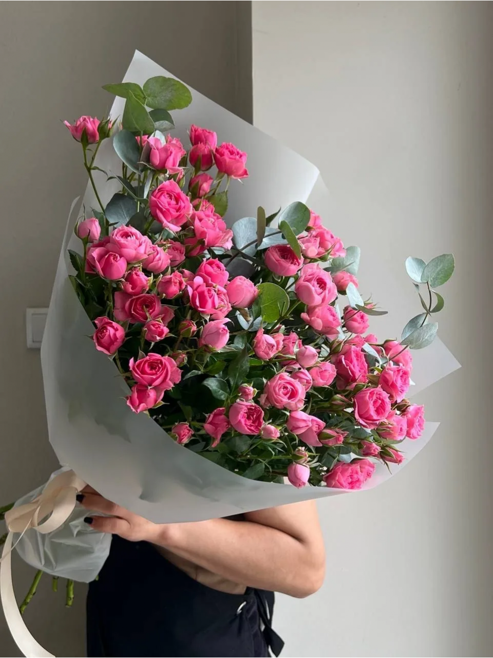 Букет L5151 Букет из кустовых роз, 9 шт